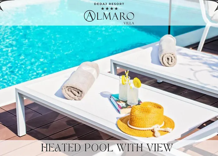 Lägenhet Dedaj - Almaro With Heated Pool *